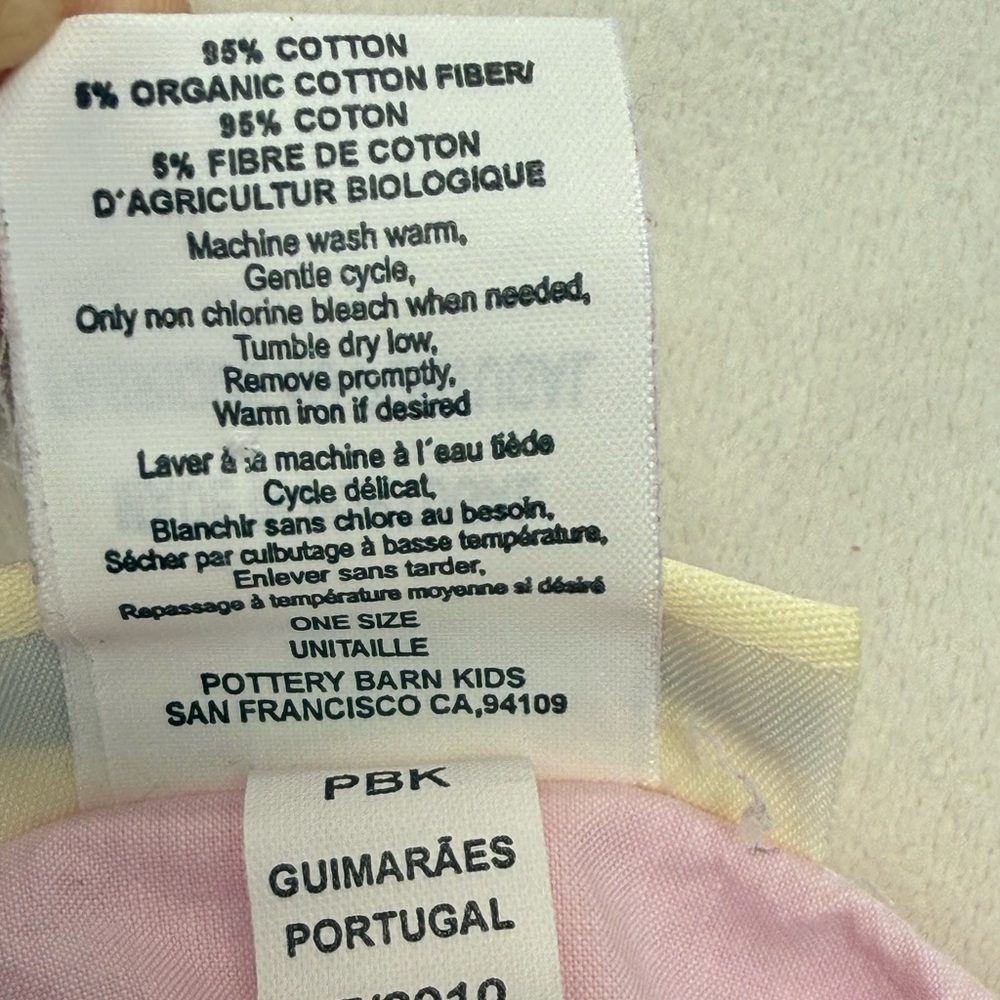 Pottery Barn Kids Solid Pink Crib Sheets - set of 2 - Picture 5 of 6